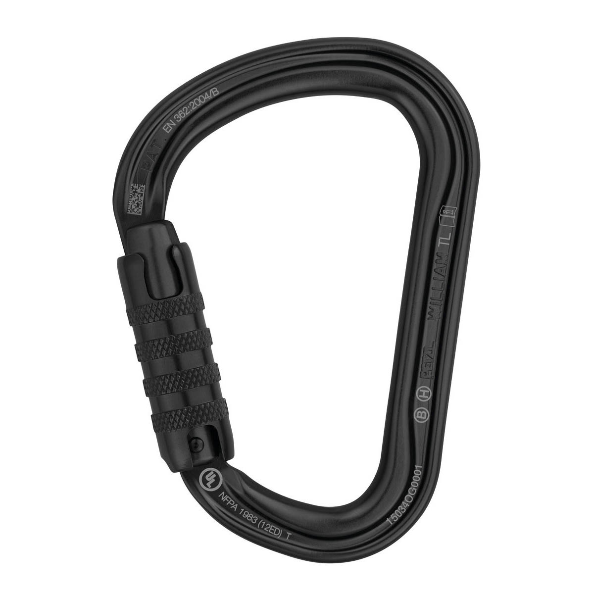 Petzl WILLIAM Lightweight asymmetrical large-capacity carabiner