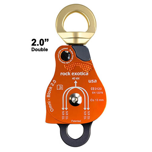 Rock Exotica Omni-Block SWIVEL PULLEY