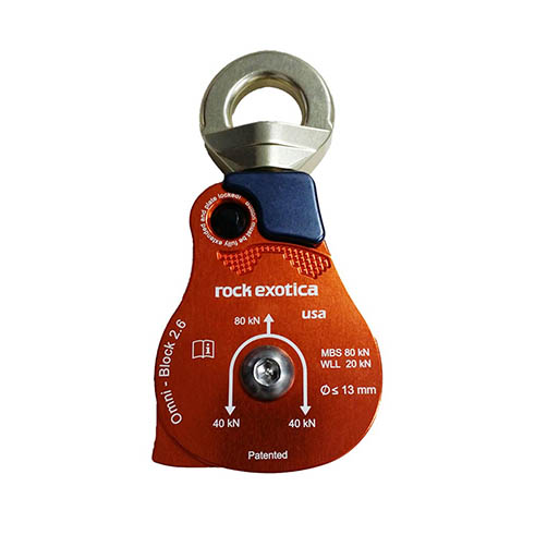 Rock Exotica Omni-Block SWIVEL PULLEY