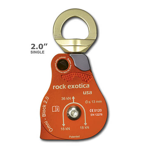Rock Exotica Omni-Block SWIVEL PULLEY