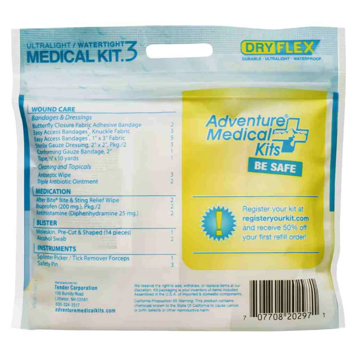 Adventure Medical Kits Ultralight/Watertight Medical Kit - .3